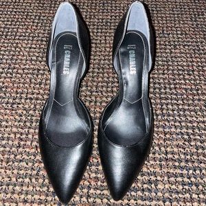 Black style charles heels